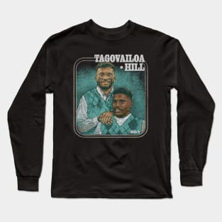 Tua Tagovailoa & Tyreek Hill Miami Step Brothers Long Sleeve T-Shirt